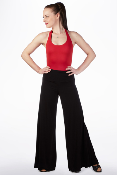 Capezio Flair Leg Dance Pants - Front